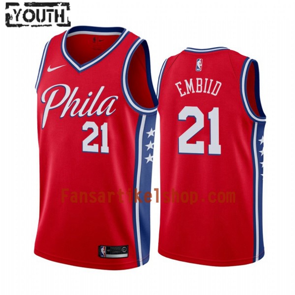 NBA Philadelphia 76ers Trikot Joel Embiid 21 Nike 2019-2020 Statement Edition Swingman - Kinder NBA Philadelphia 76ers Trikot Joel Embiid 21 Nike 2019-2020 Statement Edition Swingman - Kinder